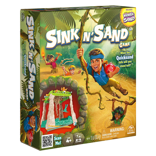 Sink N' Sand Kinetic Sand Kids Tabletop Game Kids 4y+