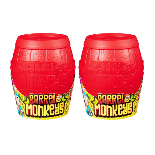 2PK Spin Master Barrel Of Monkeys Game Kids/Children Toy 3+