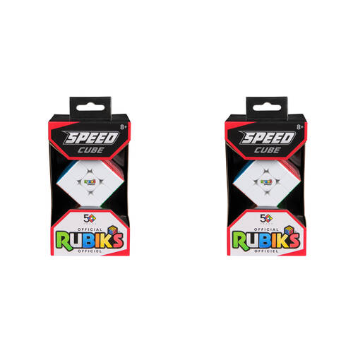 2PK Rubiks 3x3 Speed Cube Enhanced Design Smooth Fast Puzzles Kids 8y+
