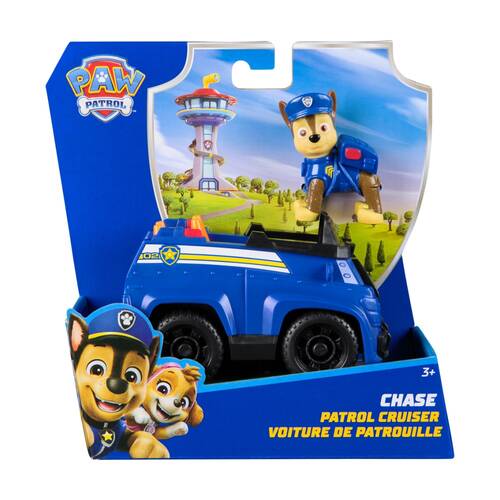 2pc Paw Patrol Kids Sustainable Blue Basic Toy Rescue Vehicle Chase 3Y+