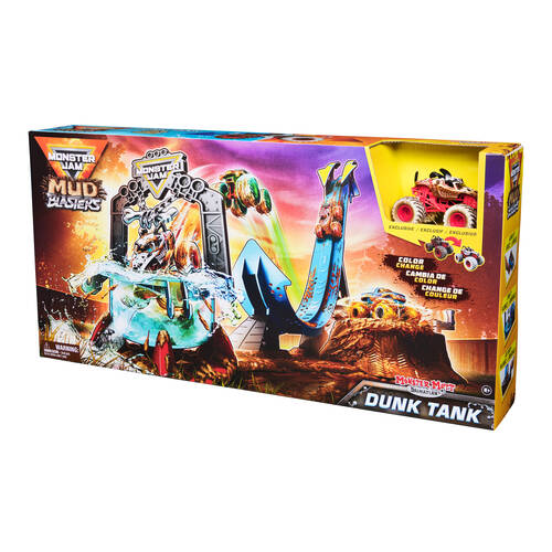 Spin Master Monster Jam Mud Blasters 1:64 Dunk Tank Playset 3y+