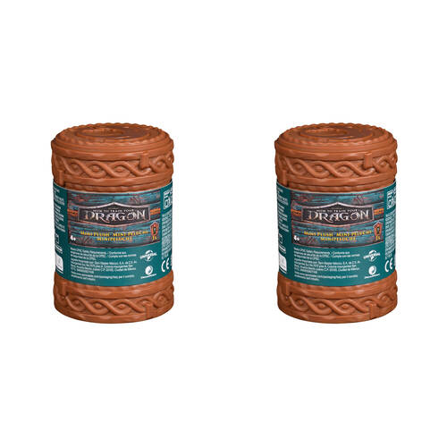 2PK Spin Master Dragon's Mini Dragon Plush Toy 3 In - Assorted 4y+