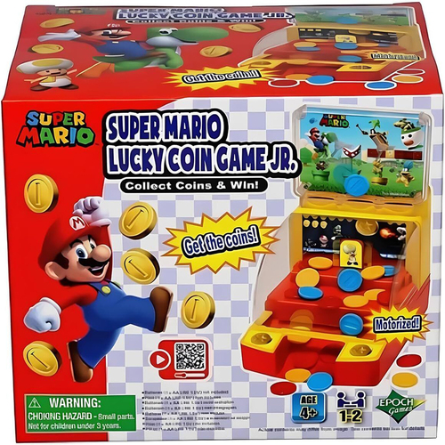 Super Mario Lucky Coin Game Jr. Kids/Childrens Toy 3+