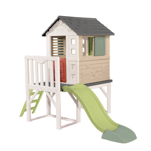 Smoby Life House On Stilts 260cm Kids Outdoor Playhouse Toy 2y+