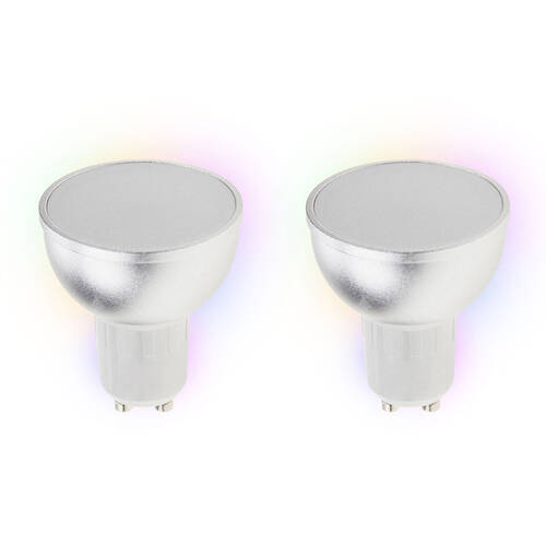 2x Laser Smart Home 5W Smart RGB LED Downlight GU10