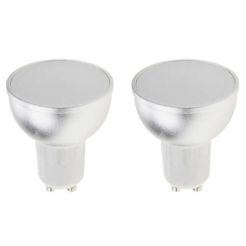 2x Laser Smart Home 5W Smart White LED Downlight GU10