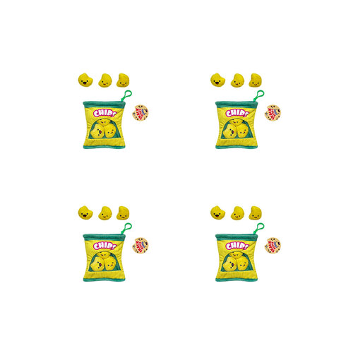 4PK Bensons Snack Bites Compact Backpack/Bag Clips 3y+ Asstd