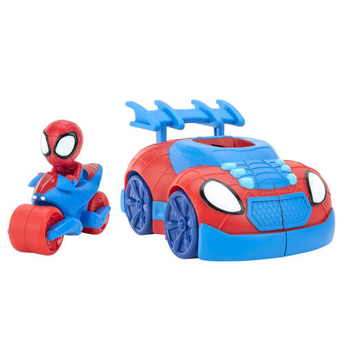 Spidey and His Amazing Friends Web Strike 2-in-1 Vehicle Kids/Children Toy 3y+