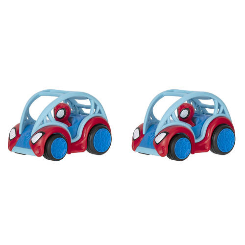 2PK Spidey and His Amazing Friends Power Rollers Kids/Children Toy 3y+ Assorted