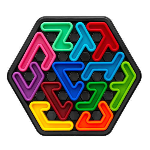 Smart Games IQ Deluxe Hexagon Puzzle Game Kids/Children Educational Toy 10y+