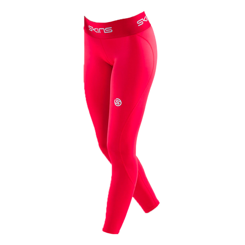 SKINS Compression Series-1 Women's 7/8 Long Tights Red M