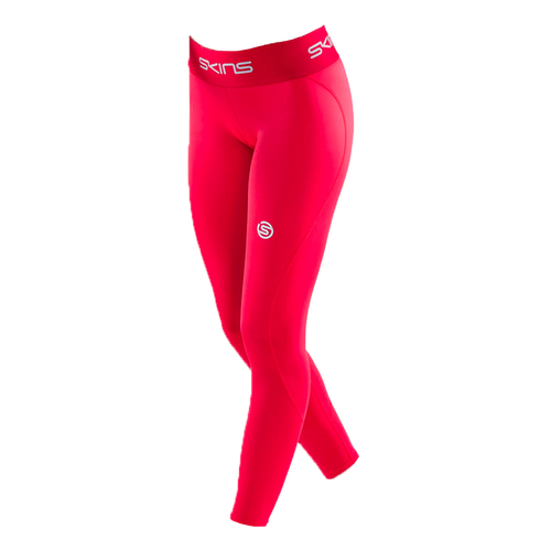 SKINS Compression Series-1 Active Women's 7/8 Long Tights Red S