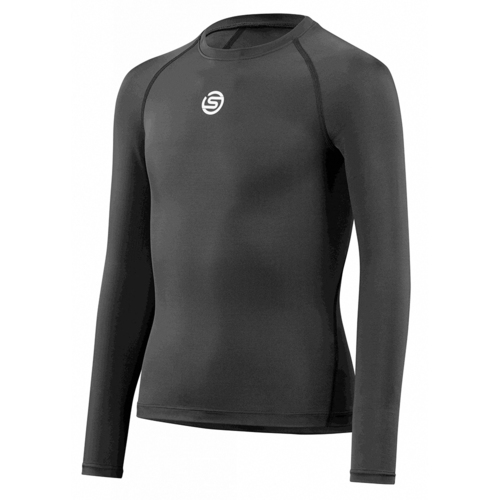 SKINS Compression Series-1 Youth Long Sleeve Top Black S