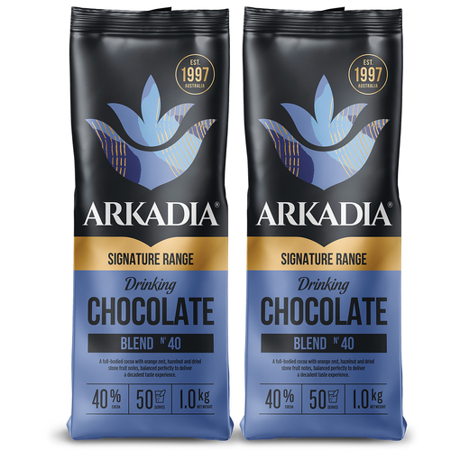 2PK Arkadia 1KG 40% Cocoa Drinking Chocolate