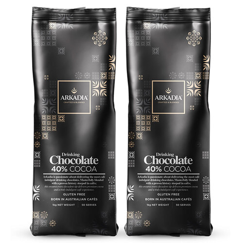 2PK Arkadia 1KG 40% Cocoa Drinking Chocolate