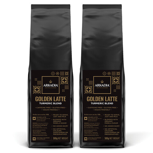2PK Arkadia 500g Turmeric Latte Powder