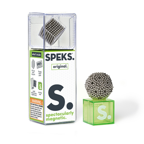 Speks Original Earth Magnet Sensory Fidget 14y+ Silver