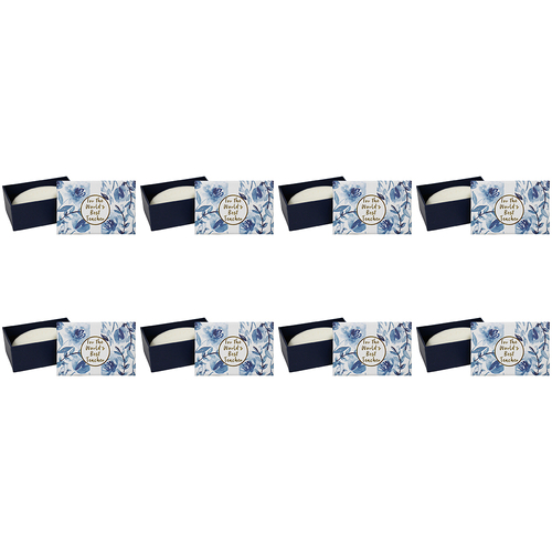8PK LVD Soap Blue Floral Teacher Decorative Keepsake Gift With Box