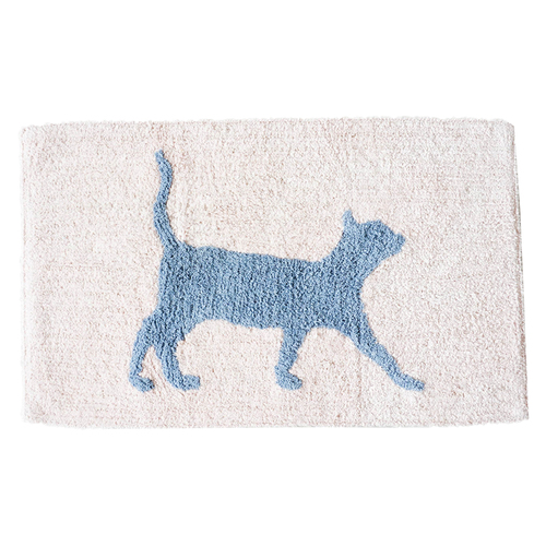 Rayell Bathroom Mat Absorbent Rug Kitty Pink 80x50cm