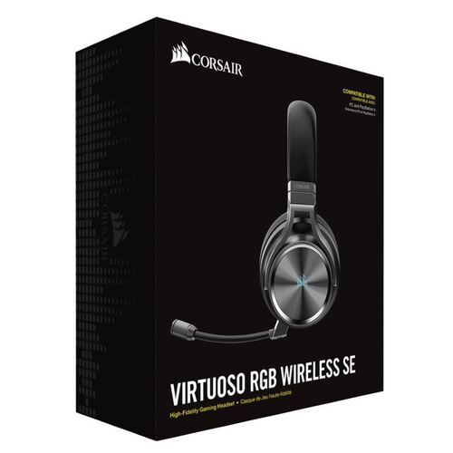 Corsair Virtuoso Wireless Headphone USB/3.5mm Gaming Headset w/ Mic for PC