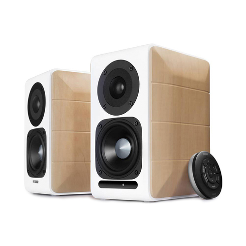 Edifier S880DB Powered Bookshelf Audio Wireless Bluetooth Speakers USB/AUX WH