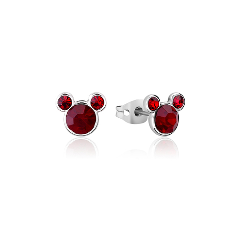 Couture Kingdom Disney Mickey Mouse Birthstone 12mm Stud Earrings January