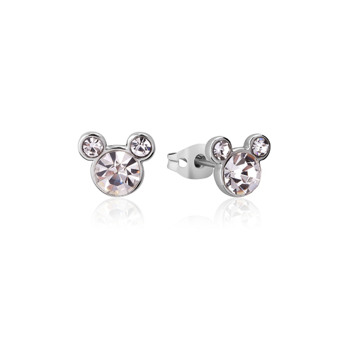 Couture Kingdom Disney Mickey Mouse Birthstone 12mm Stud Earrings April