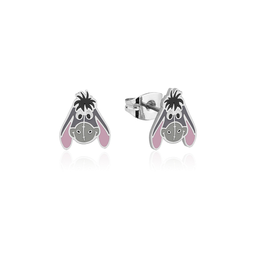 Couture Kingdom Disney Winnie The Pooh Eyore Face 12mm Stud Earrings