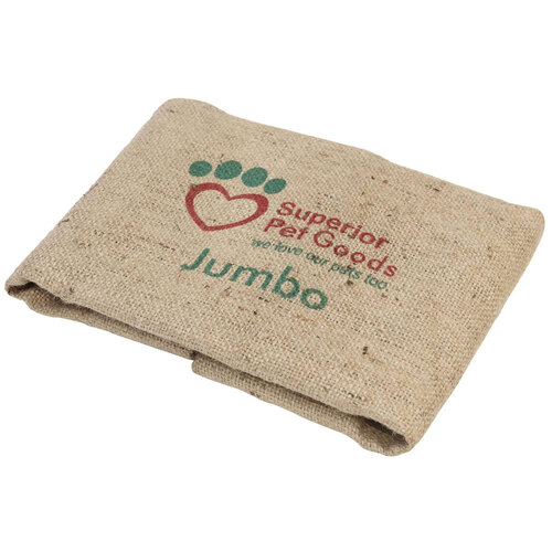 Superior Pet Goods Jumbo Fitted Hessian Dog Bed Frame Cover 118 x 78cm