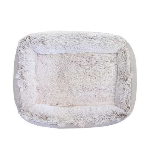 Superior Pet Plus Dog Lounger Aspen Faux Fur Jumbo