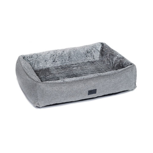 Superior Pet Goods Ortho Dog Lounger/Bed Artic Faux Fur Mini 67x44x23cm