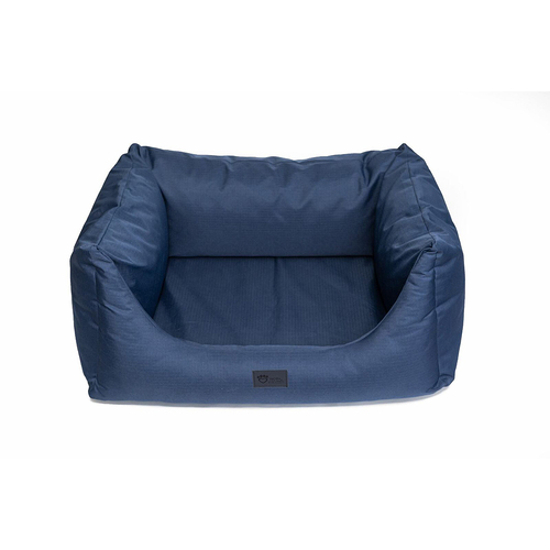 Superior Pet Plus High Side Hideout Ortho Pet Bed Ripstop Blue Large 116cm