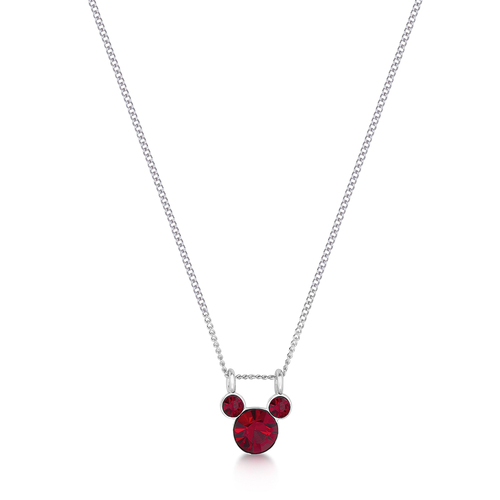 Couture Kingdom Disney Mickey Mouse Birthstone Necklace 40+7cm January