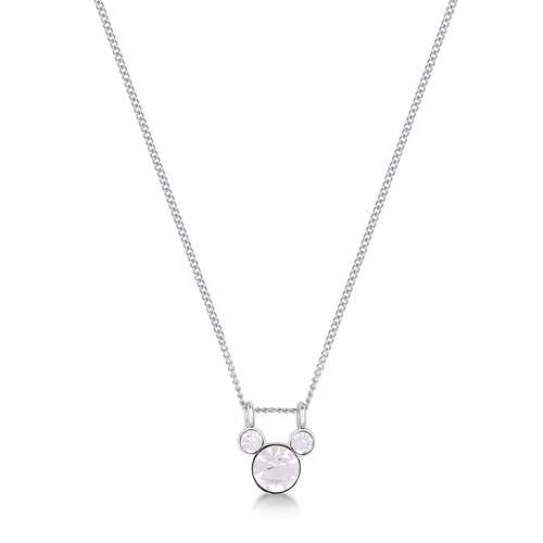 Couture Kingdom Disney Mickey Mouse Birthstone Necklace 40+7cm April