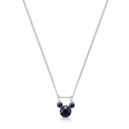 Couture Kingdom Disney Mickey Mouse Birthstone Necklace 40+7cm December