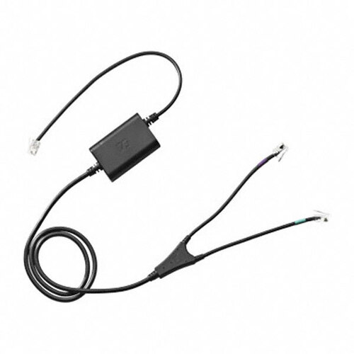 Sennheiser Adapter Cable Electronic Hook Switch for Avaya Phones - Black