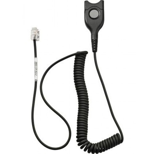 Sennheiser CSTD01 Bottom Cable Modular Plug for Desk Phones - Black