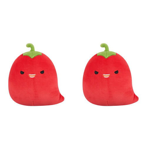 2PK Squishmallows 7.5in Christo Red ChiliPepper Stuffed Animal Plush Toy 3y+