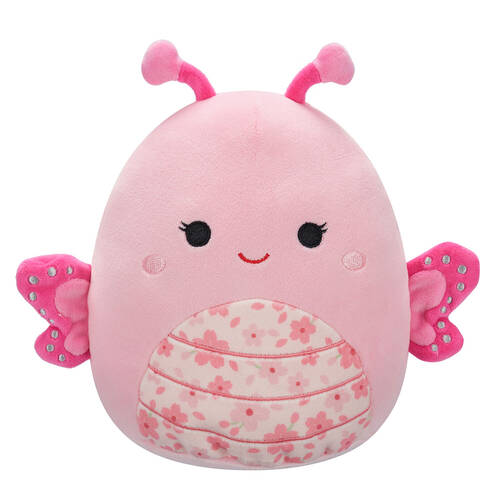 Squishmallows 7.5in Mogo Pink Butterfly Stuffed Animal Kids Plush Toy 3y+