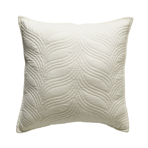 Bianca Kamala 43x43cm Square Polyester Cushion - Cream