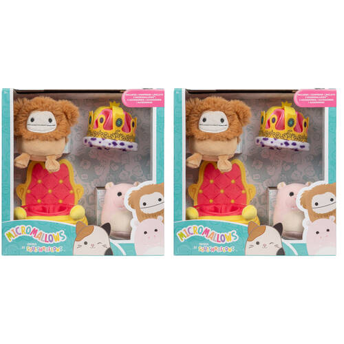 2PK Squishmallows 2.5in Micromallows Accessories Collectible Kids Set 3y+ Assorted