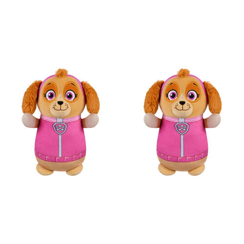 2PK Squishmallows 10In Hugmees Paw Patrol Kids Soft Plush Stuffed Toy 3y+ Assorted