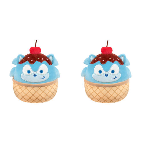 2PK Squishmallows 5In Sonic Scented Mystery Squad Kids Soft Plush Toy 3y+ Assorted