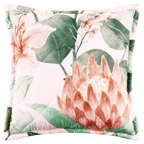 Bianca Sidney Square Blush  Cushion Throw Pillow 43x43cm