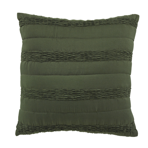 Bianca Vienna 43x43cm Square Polyester Cushion - Green