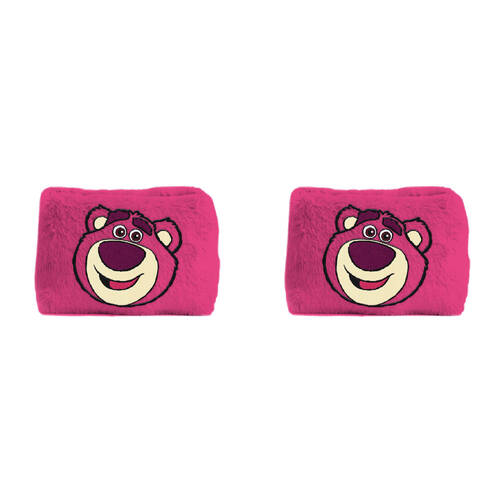 2PK Disney Toy Story Lotso Plush Pencil/Pen Case Grey 18x25cm