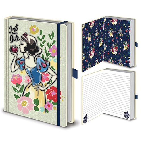 Disney Snow White Just One Bite Themed Premium A5 Notebook