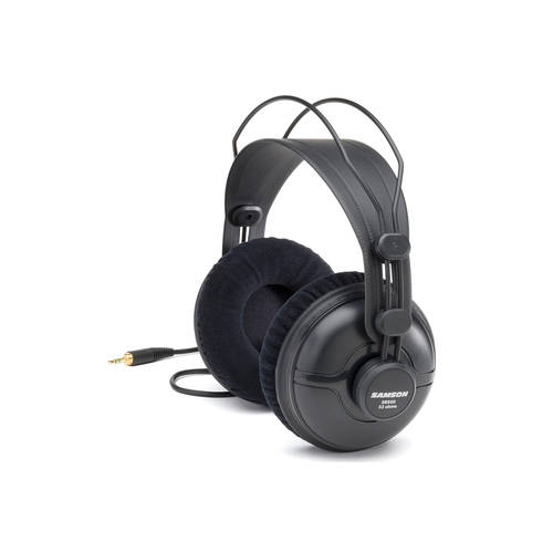 Samson Sr950 Professional Studio Headphones/Noise Reduction/3.5Mm/6.3Mm Adapter