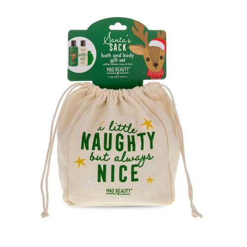Mad Beauty Santa's Sack Gift Set - Naughty but Nice 200ml Cotton Candy