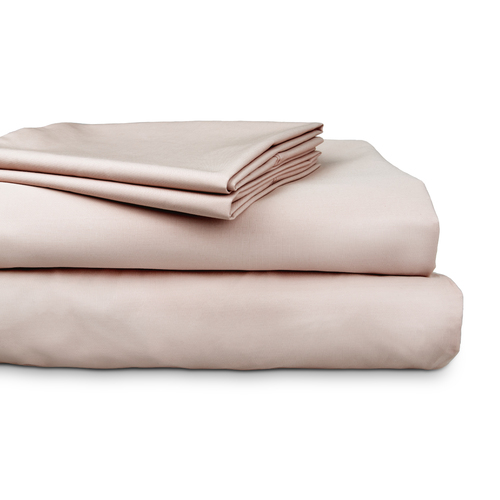 Ardor 300TC Cotton King Single Bed Sheet Set Pink